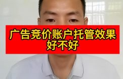 广告竞价账户托管效果好不好缩略图